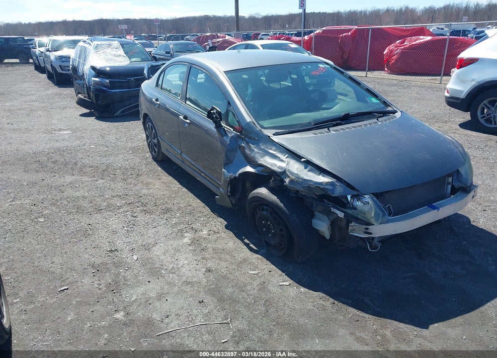 2009 HONDA CIVIC LX VIN: 2HGFA16529H318468