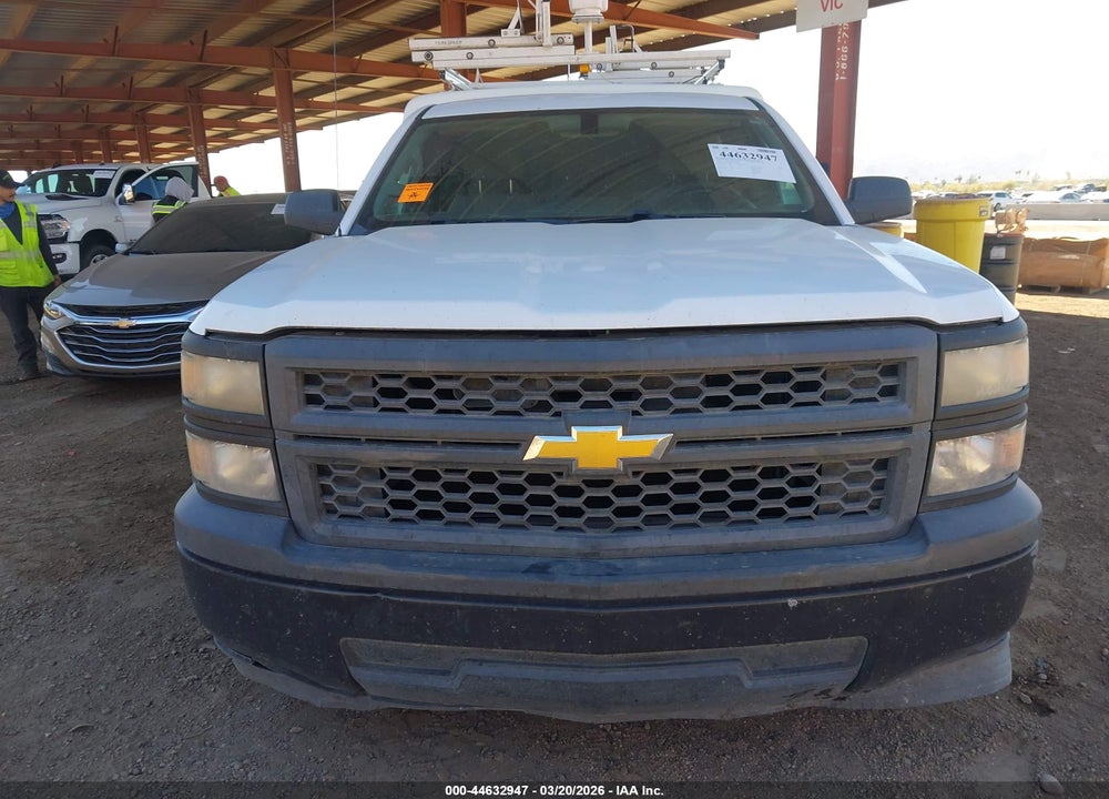 2014 CHEVROLET SILVERADO 1500 WORK TRUCK 1WT VIN: 1GCNCPEH7EZ184487