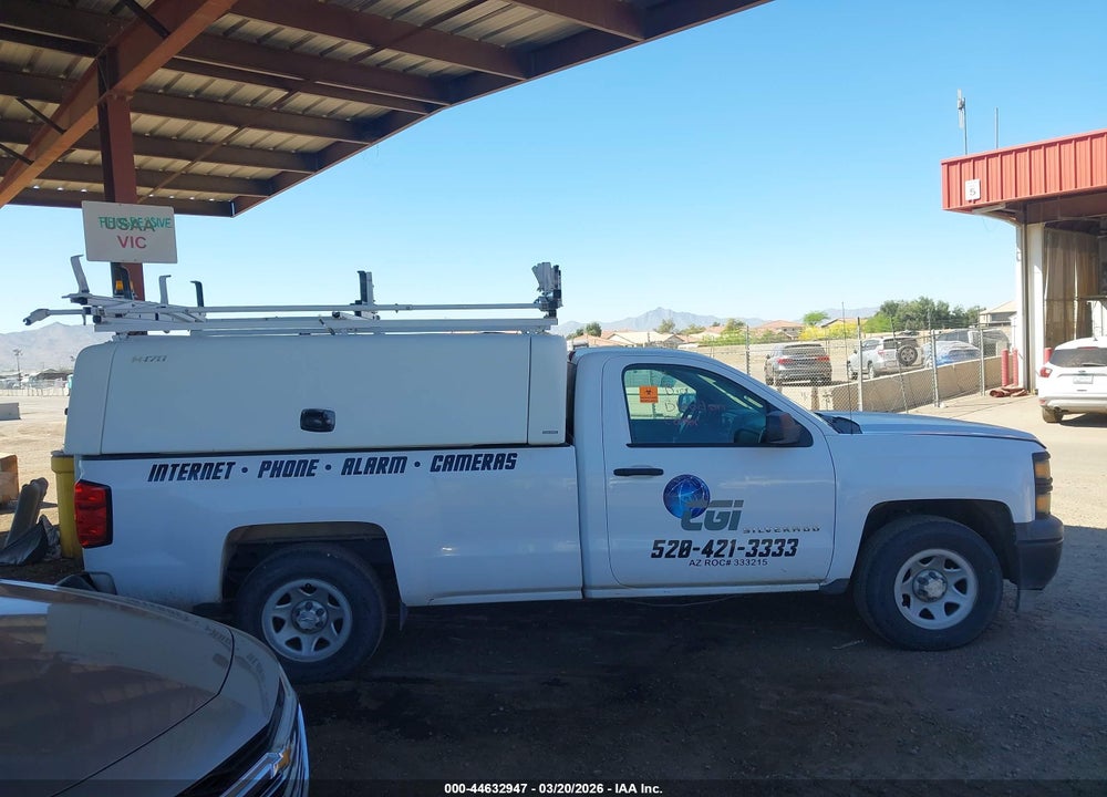 2014 CHEVROLET SILVERADO 1500 WORK TRUCK 1WT VIN: 1GCNCPEH7EZ184487