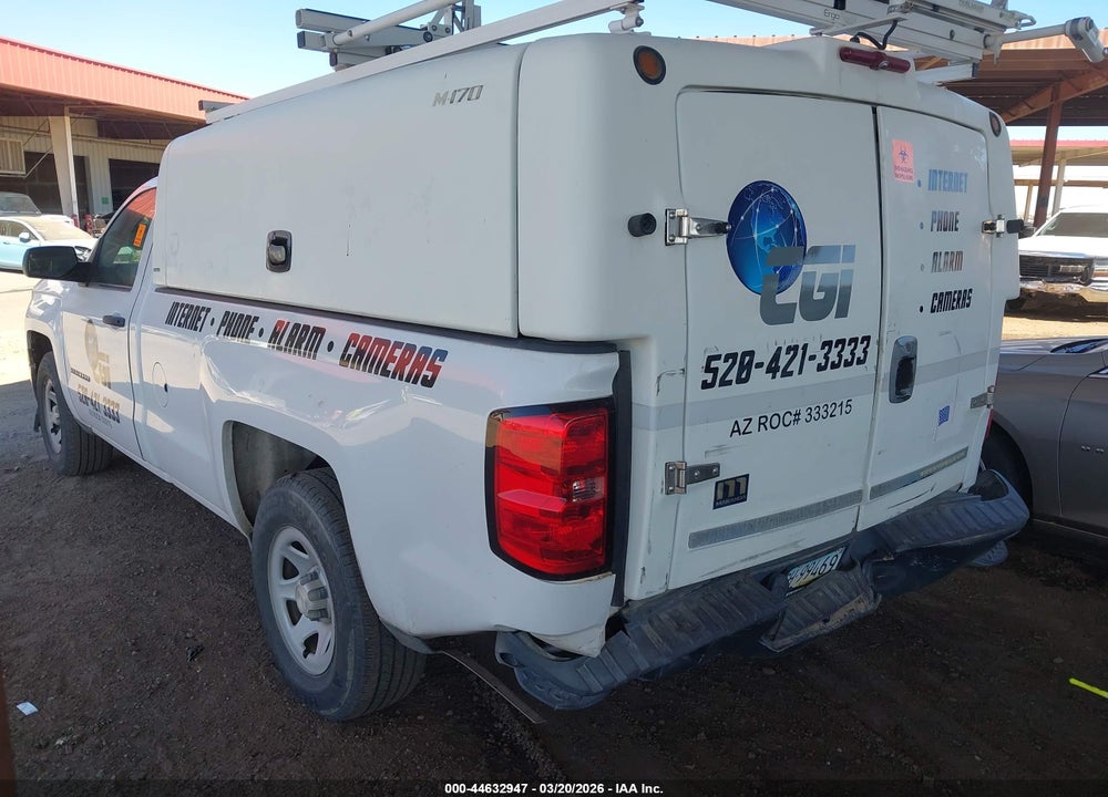 2014 CHEVROLET SILVERADO 1500 WORK TRUCK 1WT VIN: 1GCNCPEH7EZ184487
