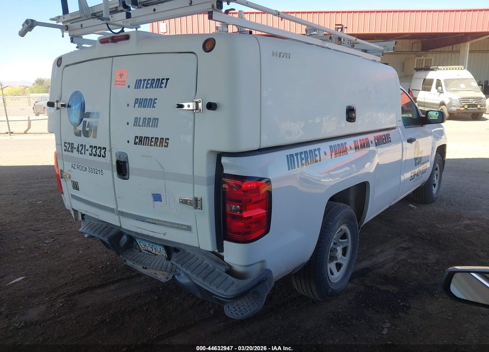 2014 CHEVROLET SILVERADO 1500 WORK TRUCK 1WT VIN: 1GCNCPEH7EZ184487