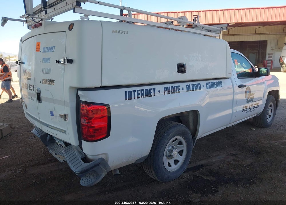 2014 CHEVROLET SILVERADO 1500 WORK TRUCK 1WT VIN: 1GCNCPEH7EZ184487