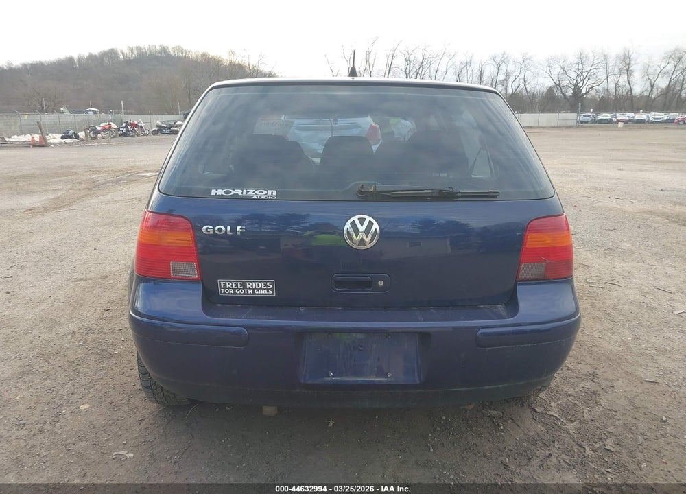 2006 VOLKSWAGEN GOLF GL 2.0L VIN: 9BWFL61J464010694