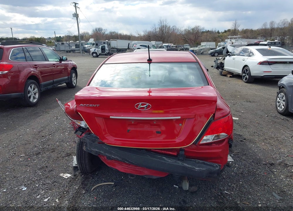2015 HYUNDAI ACCENT GLS VIN: KMHCT4AE5FU928440