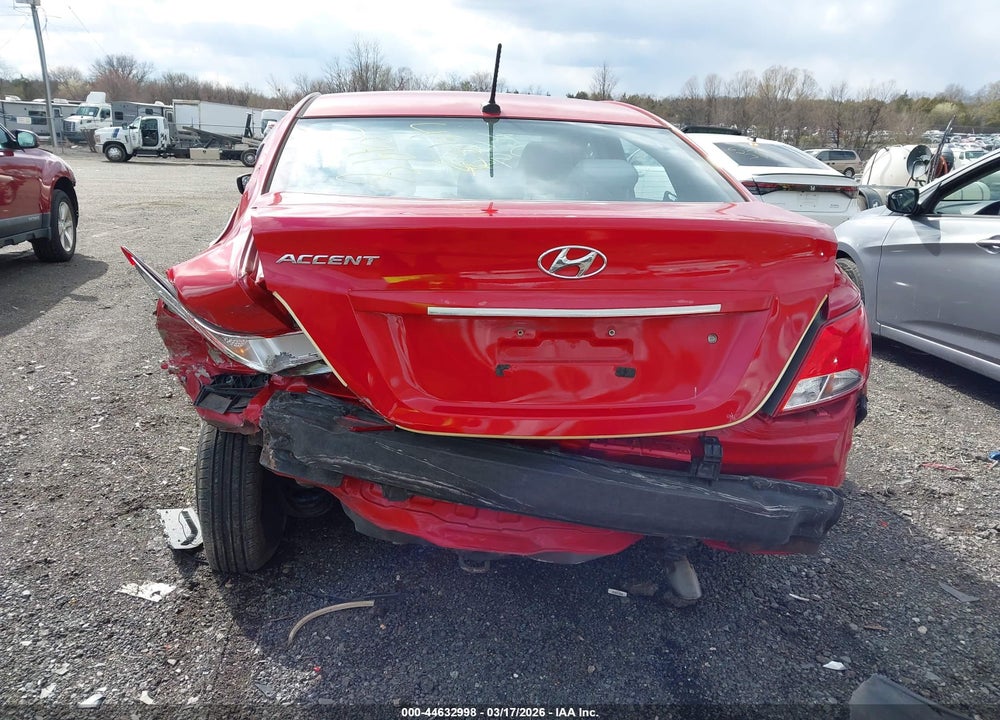 2015 HYUNDAI ACCENT GLS VIN: KMHCT4AE5FU928440