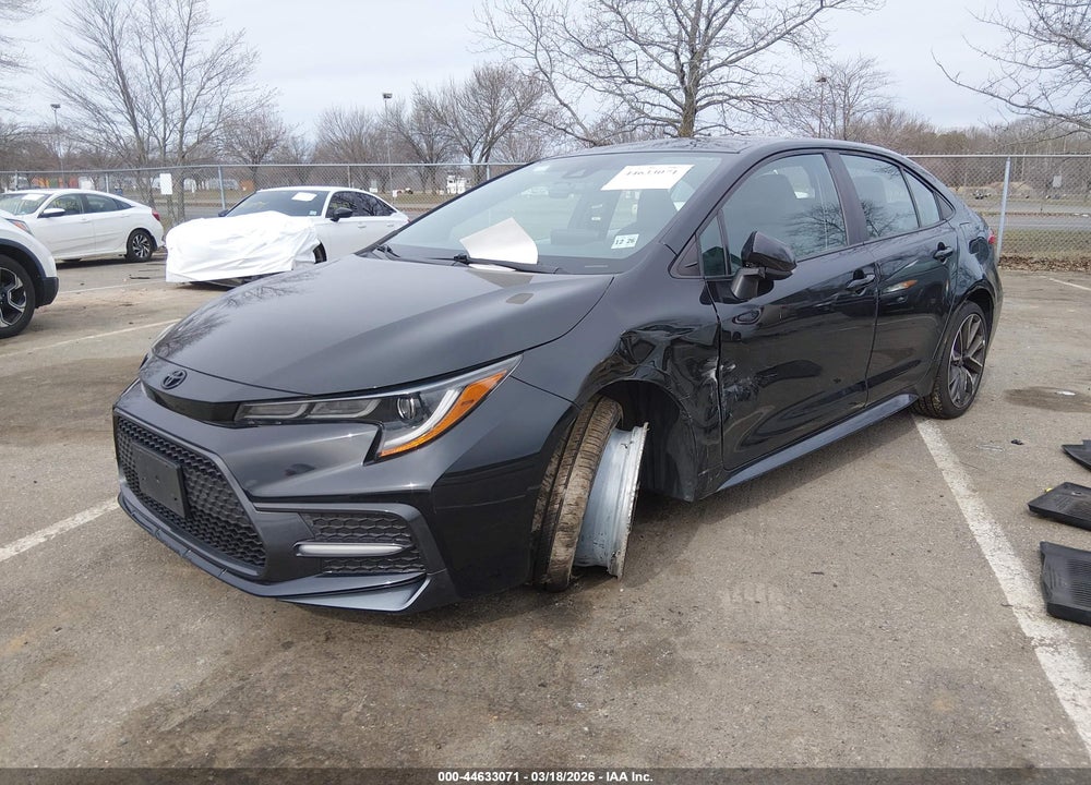 2022 TOYOTA COROLLA SE VIN: 5YFS4MCEXNP105721