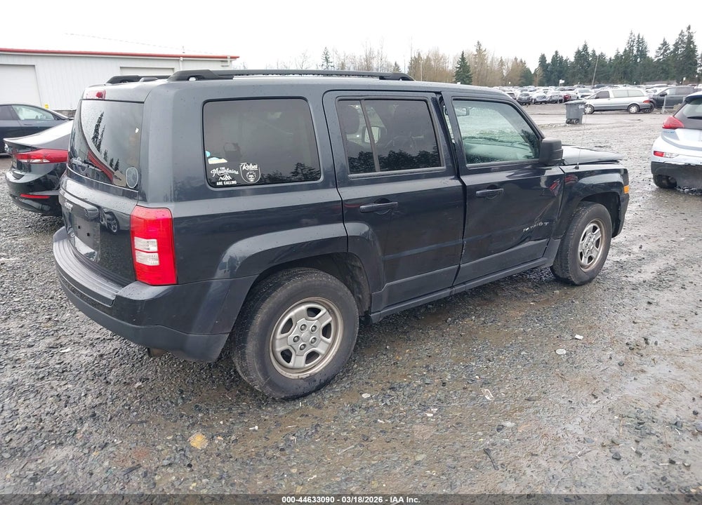 2016 JEEP PATRIOT SPORT VIN: 1C4NJPBB5GD526931
