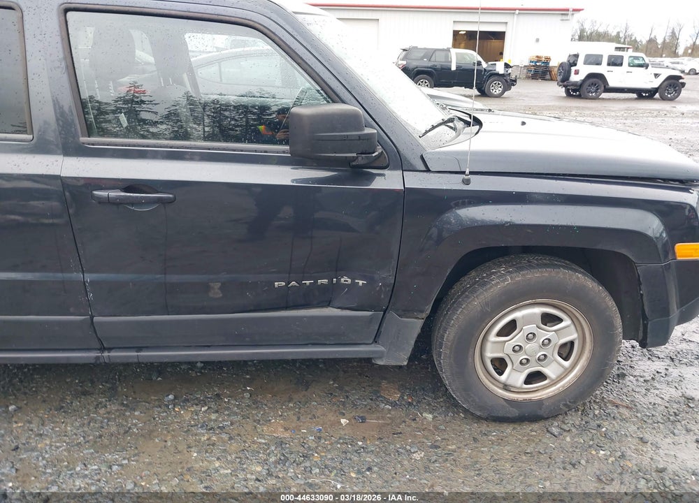 2016 JEEP PATRIOT SPORT VIN: 1C4NJPBB5GD526931
