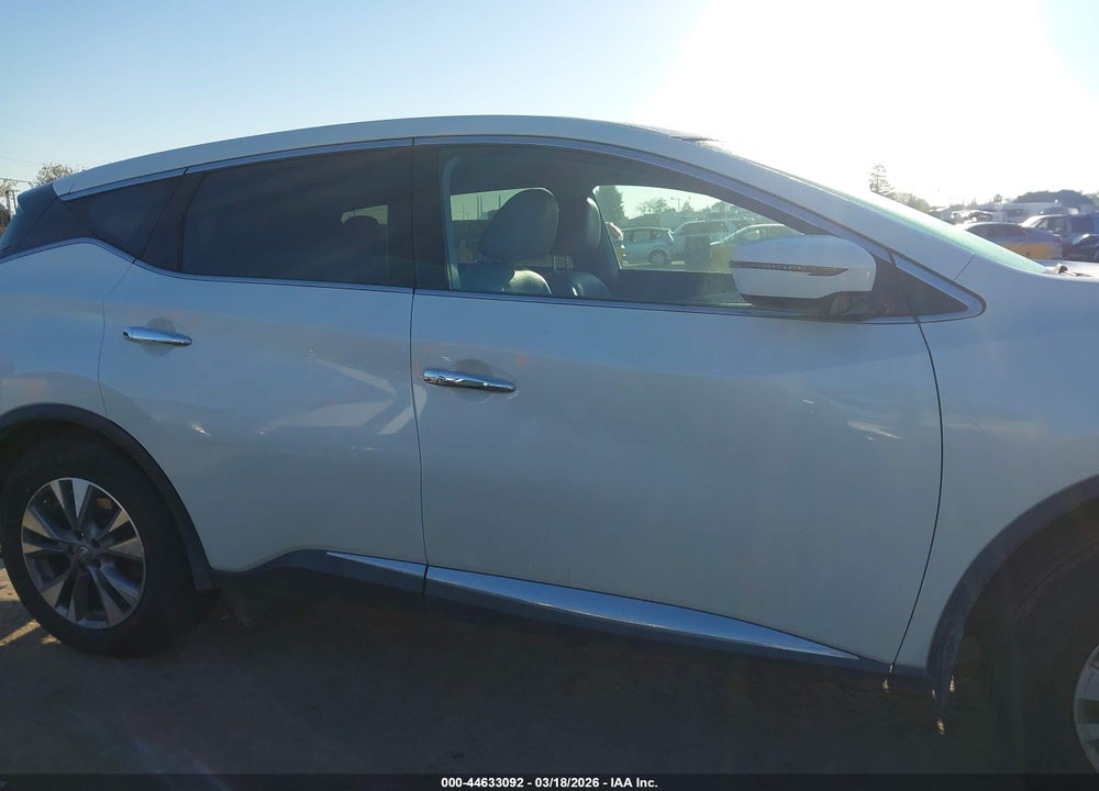 2018 NISSAN MURANO S VIN: 5N1AZ2MG8JN128709