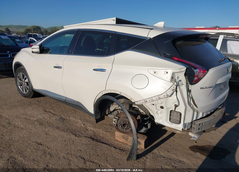 2018 NISSAN MURANO S VIN: 5N1AZ2MG8JN128709