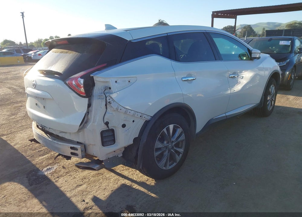 2018 NISSAN MURANO S VIN: 5N1AZ2MG8JN128709