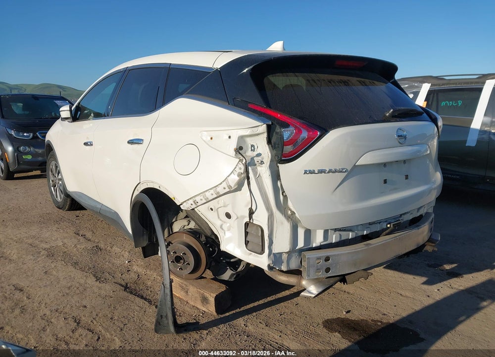 2018 NISSAN MURANO S VIN: 5N1AZ2MG8JN128709