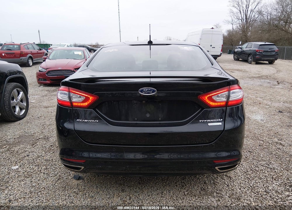 2016 FORD FUSION TITANIUM VIN: 3FA6P0K96GR243331