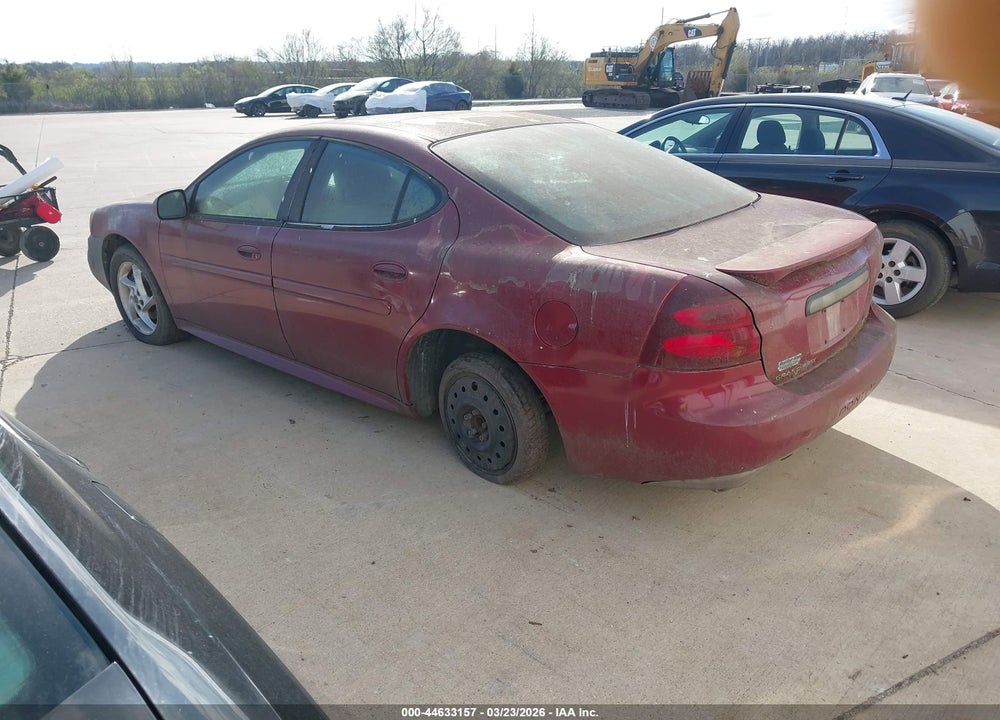 2004 PONTIAC GRAND PRIX GTP VIN: 2G2WR524941195396