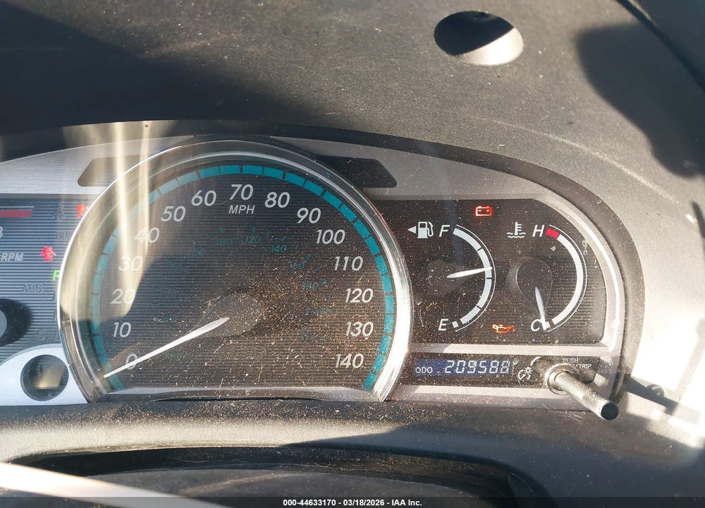 2009 TOYOTA VENZA BASE V6 VIN: 4T3ZK11A39U001490