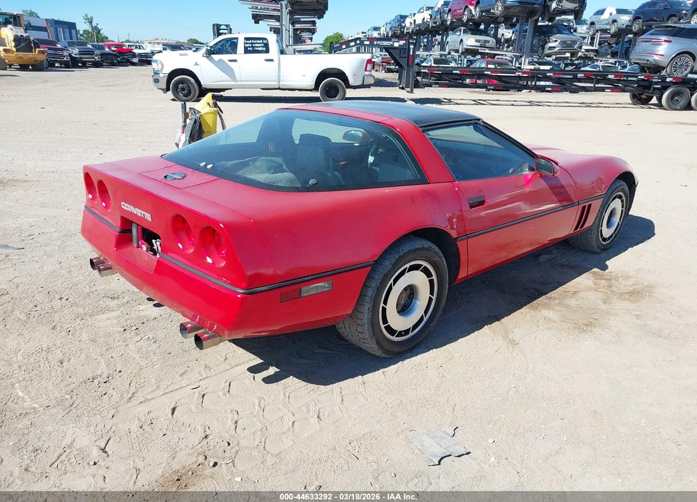 1985 CHEVROLET CORVETTE VIN: 1G1YY0783F5132021