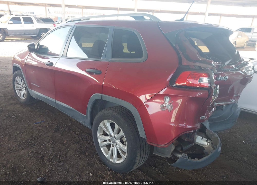 2015 JEEP CHEROKEE SPORT VIN: 1C4PJLAB3FW695058