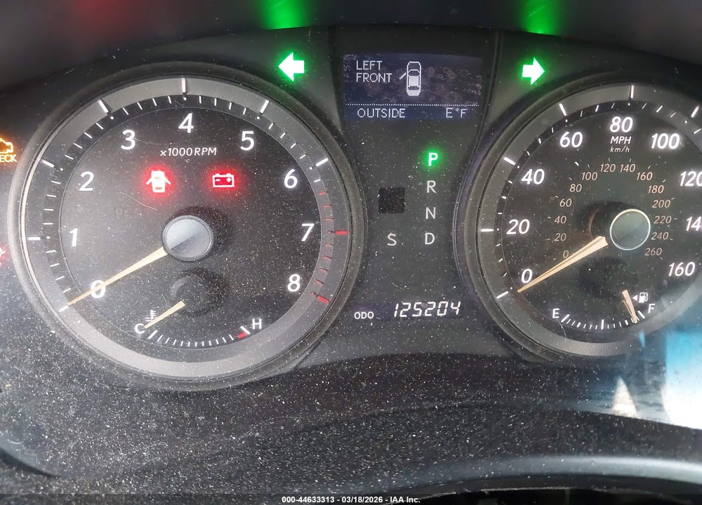 2007 LEXUS ES 350 VIN: JTHBJ46G172150617