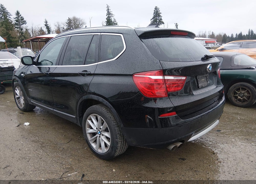 2012 BMW X3 XDRIVE28I VIN: 5UXWX5C54CL722907
