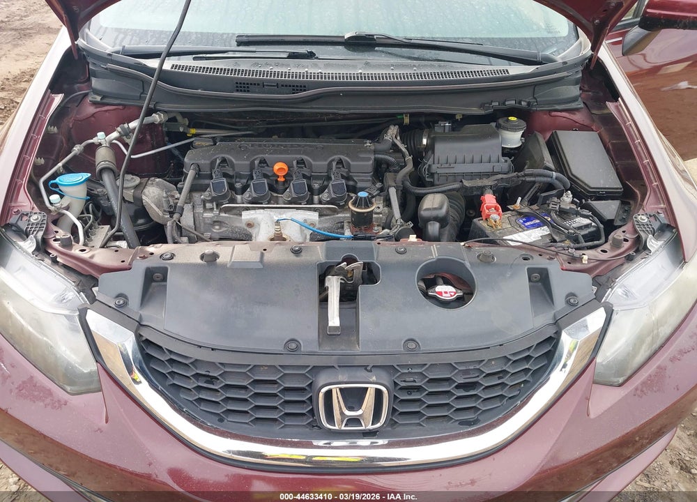 2015 HONDA CIVIC LX VIN: 19XFB2F53FE263456