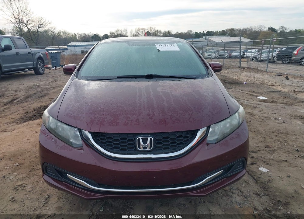 2015 HONDA CIVIC LX VIN: 19XFB2F53FE263456