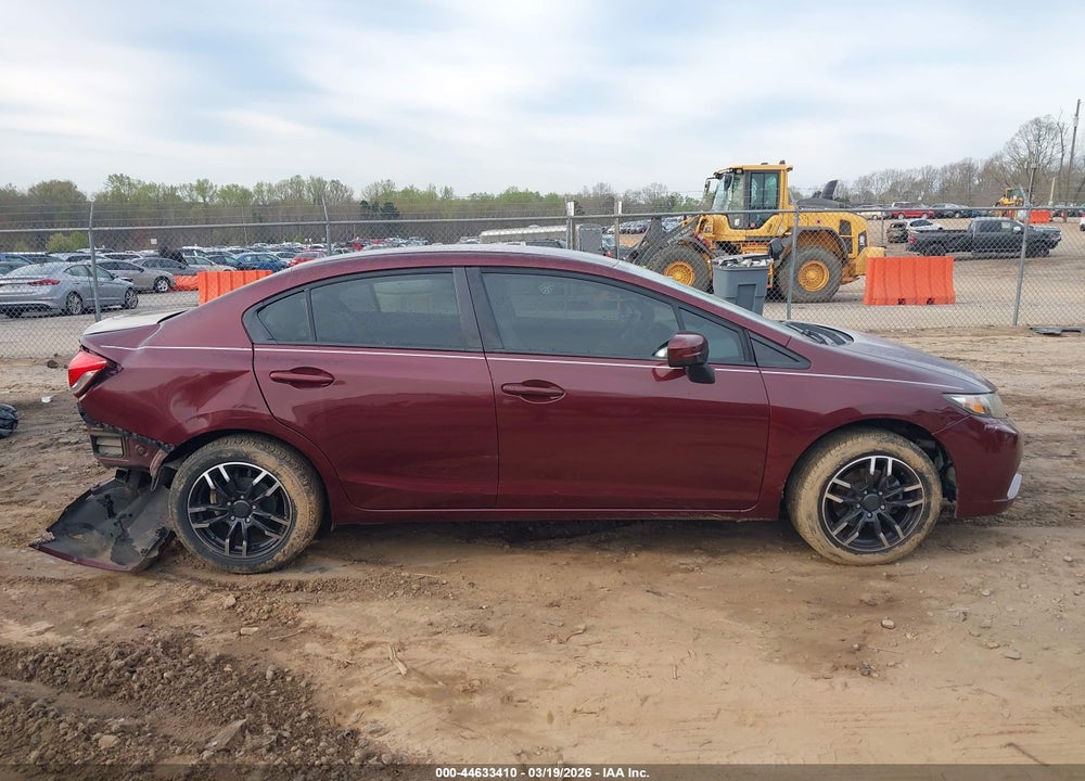2015 HONDA CIVIC LX VIN: 19XFB2F53FE263456