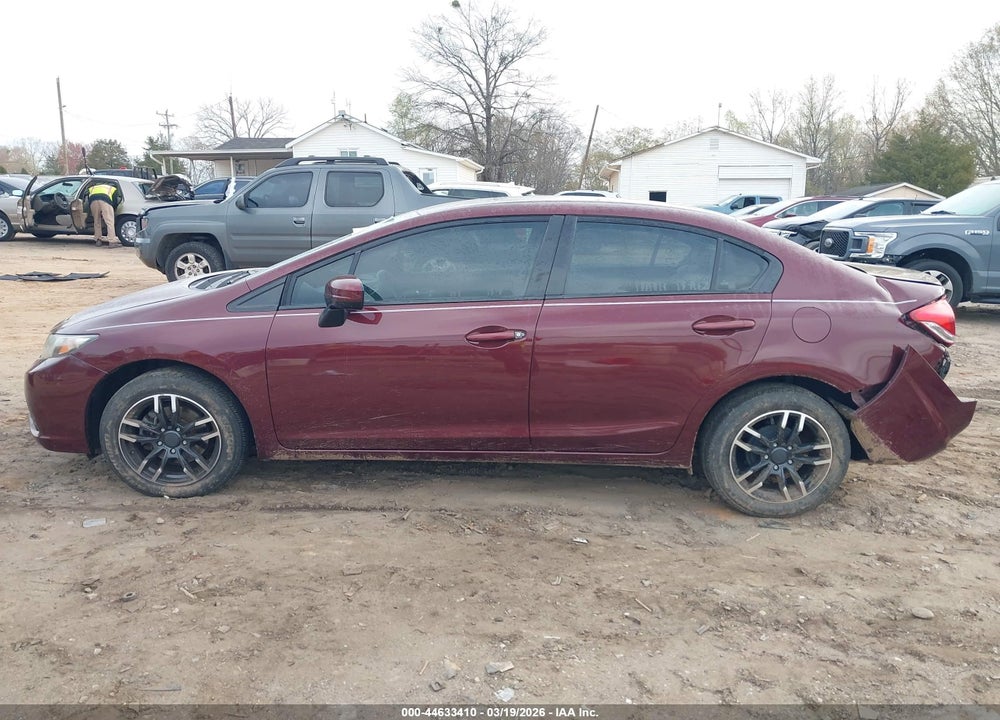 2015 HONDA CIVIC LX VIN: 19XFB2F53FE263456
