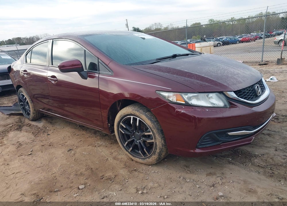 2015 HONDA CIVIC LX VIN: 19XFB2F53FE263456