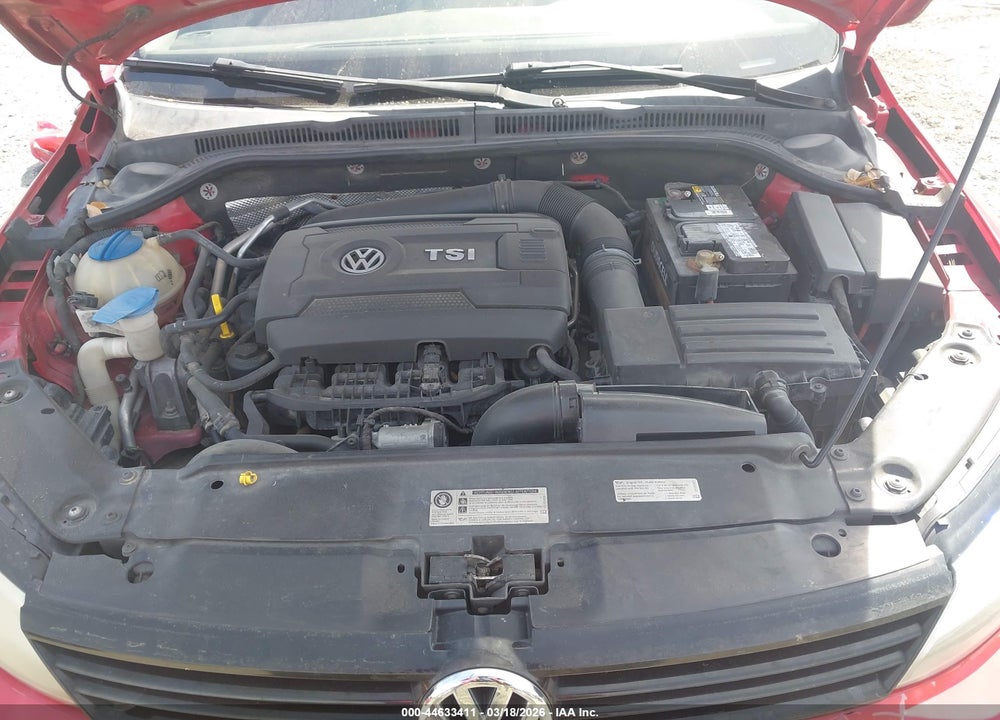 2014 VOLKSWAGEN JETTA 1.8T SE VIN: 3VWD17AJ4EM274558