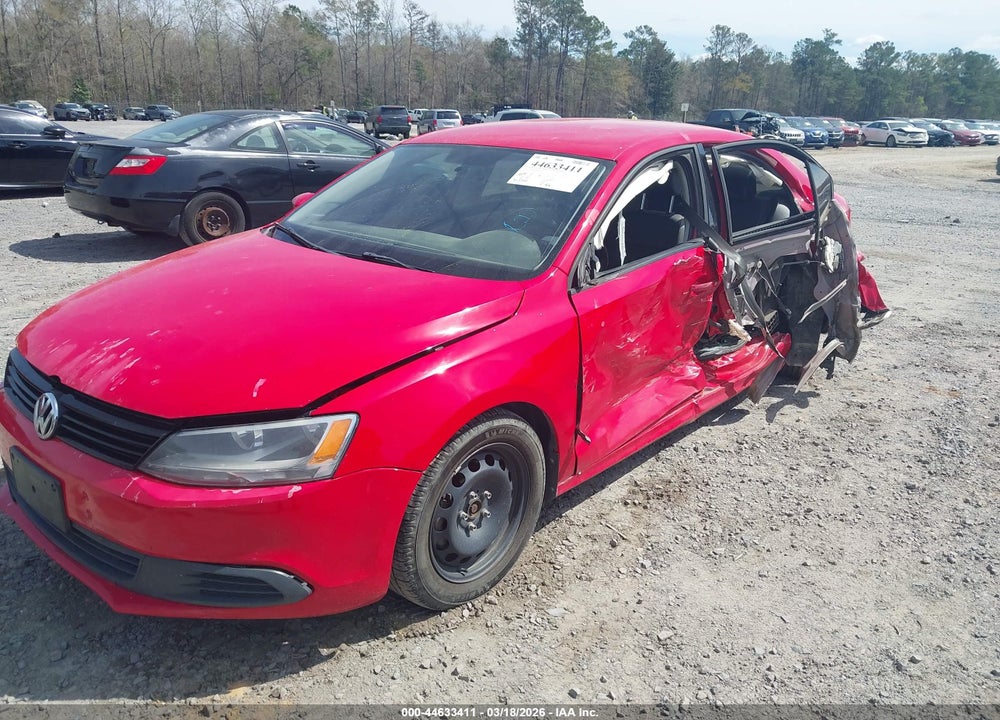 2014 VOLKSWAGEN JETTA 1.8T SE VIN: 3VWD17AJ4EM274558