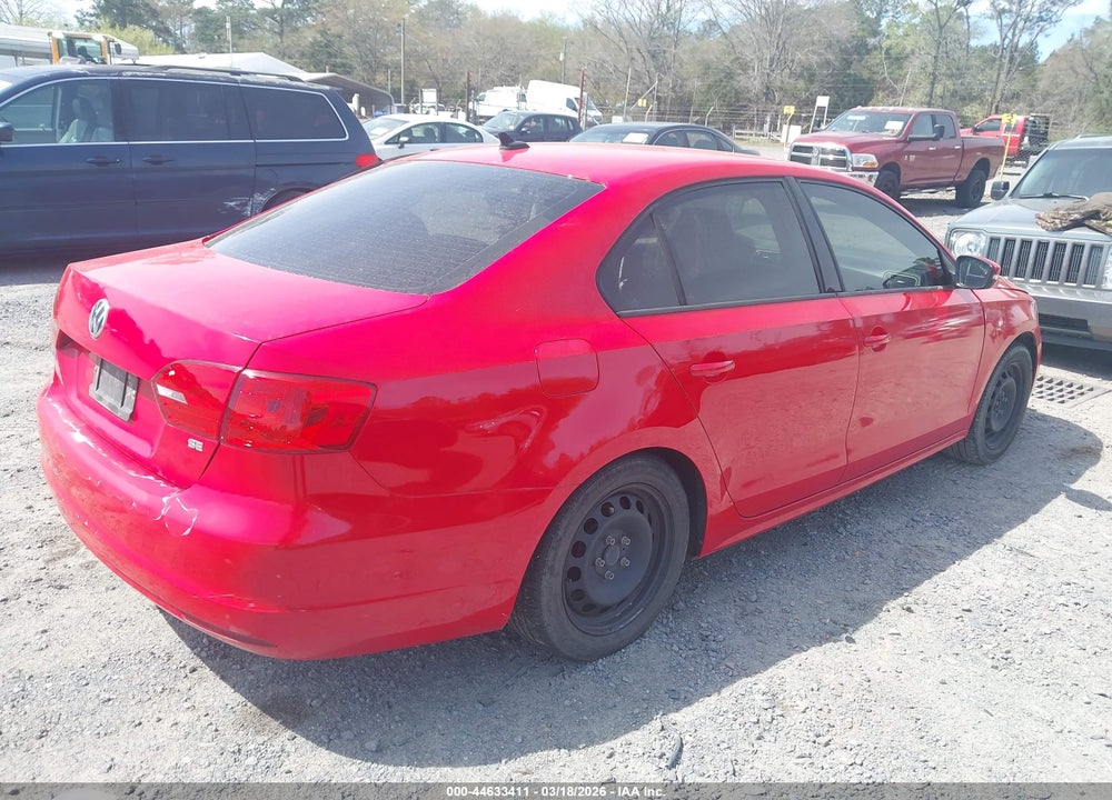 2014 VOLKSWAGEN JETTA 1.8T SE VIN: 3VWD17AJ4EM274558