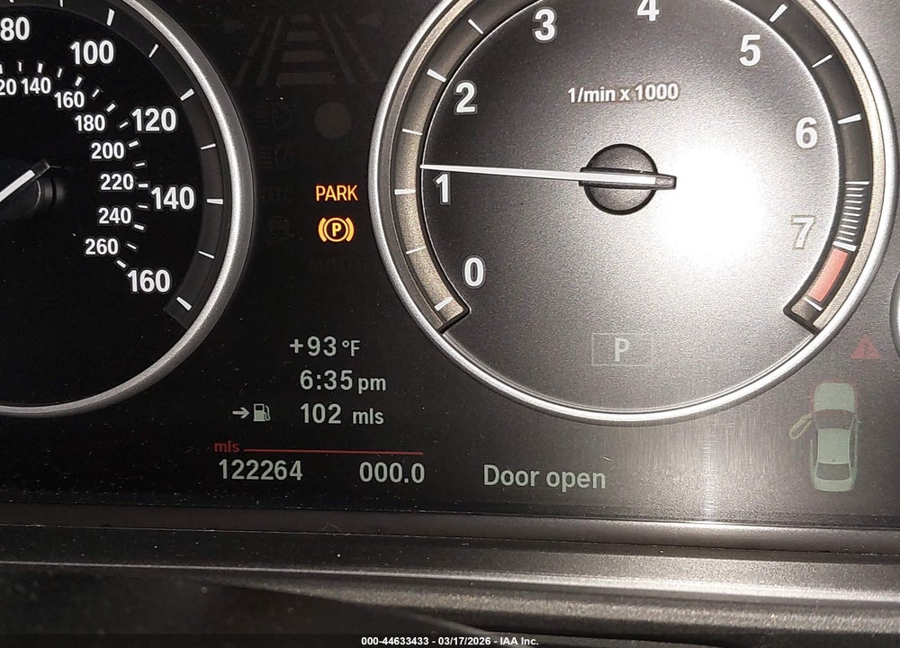 2013 BMW 528I VIN: WBAXG5C5XDDY34884