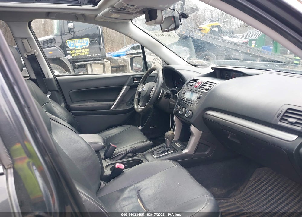 2015 SUBARU FORESTER 2.0XT TOURING VIN: JF2SJGUC9FH511205
