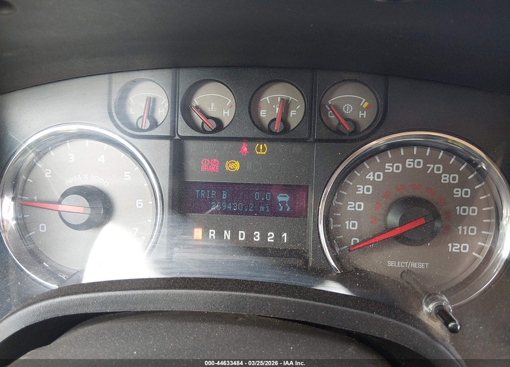 2009 FORD F-150 XLT VIN: 1FTRF12839KA70365