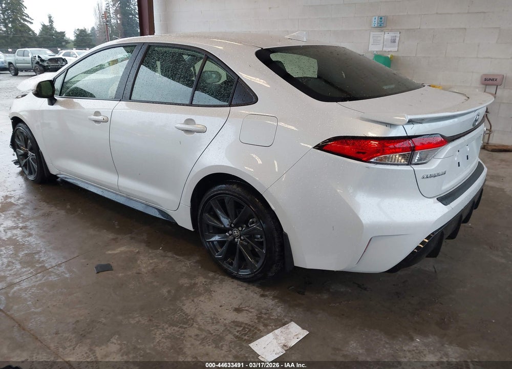 2026 TOYOTA COROLLA SE VIN: JTDP4MCE5T3526340