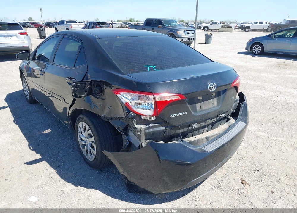 2017 TOYOTA COROLLA LE VIN: 5YFBURHE9HP577385