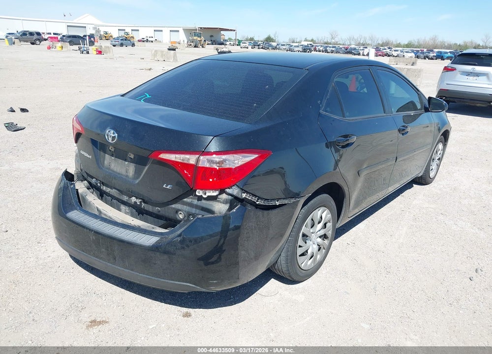 2017 TOYOTA COROLLA LE VIN: 5YFBURHE9HP577385