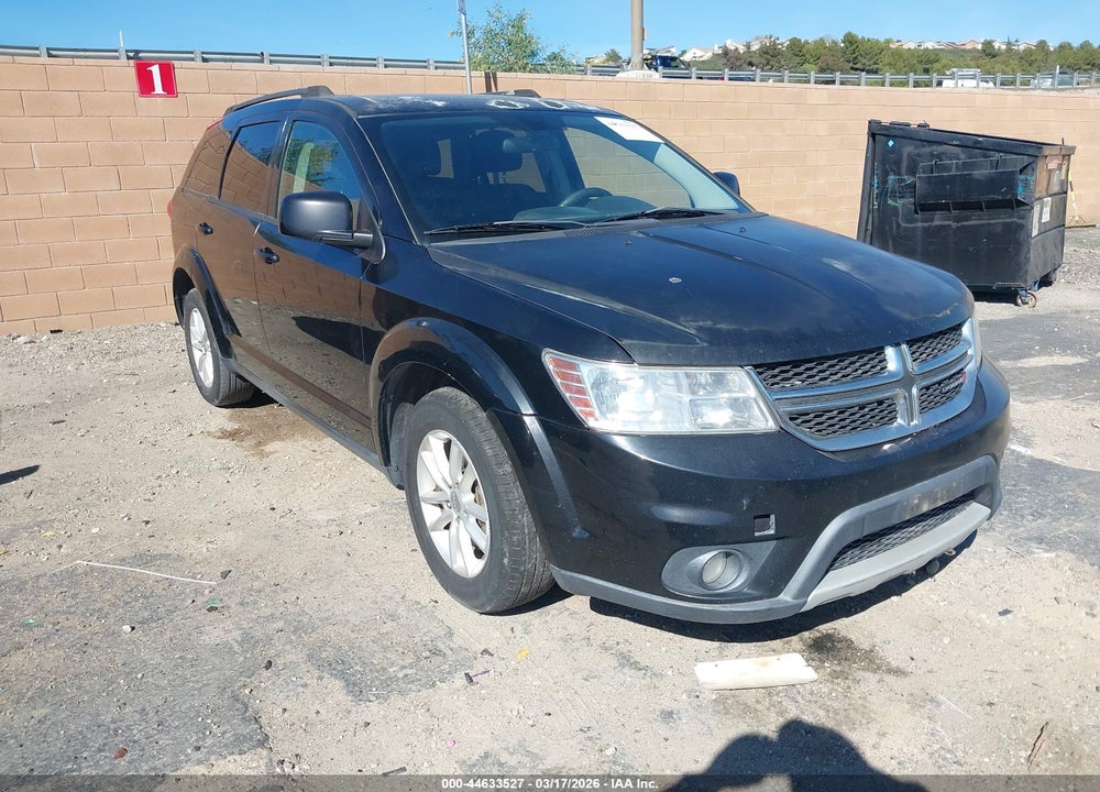 2015 DODGE JOURNEY SXT VIN: 3C4PDCBG6FT628414