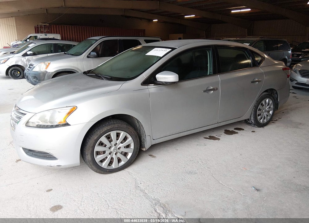 2014 NISSAN SENTRA S VIN: 3N1AB7AP0EL683219