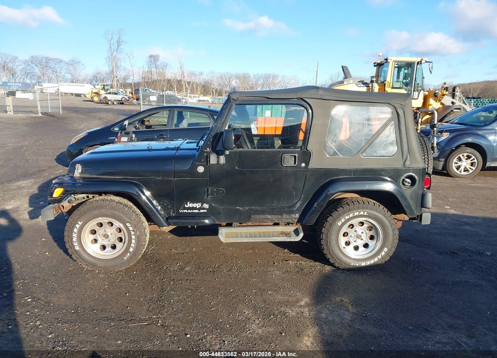 2006 JEEP WRANGLER X VIN: 1J4FA39S76P753726