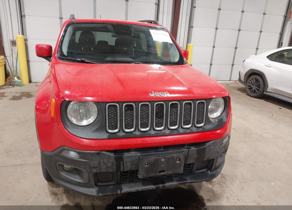 2016 JEEP RENEGADE LATITUDE VIN: ZACCJBBT3GPC53024