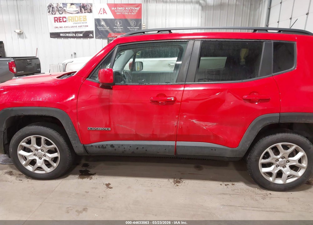 2016 JEEP RENEGADE LATITUDE VIN: ZACCJBBT3GPC53024