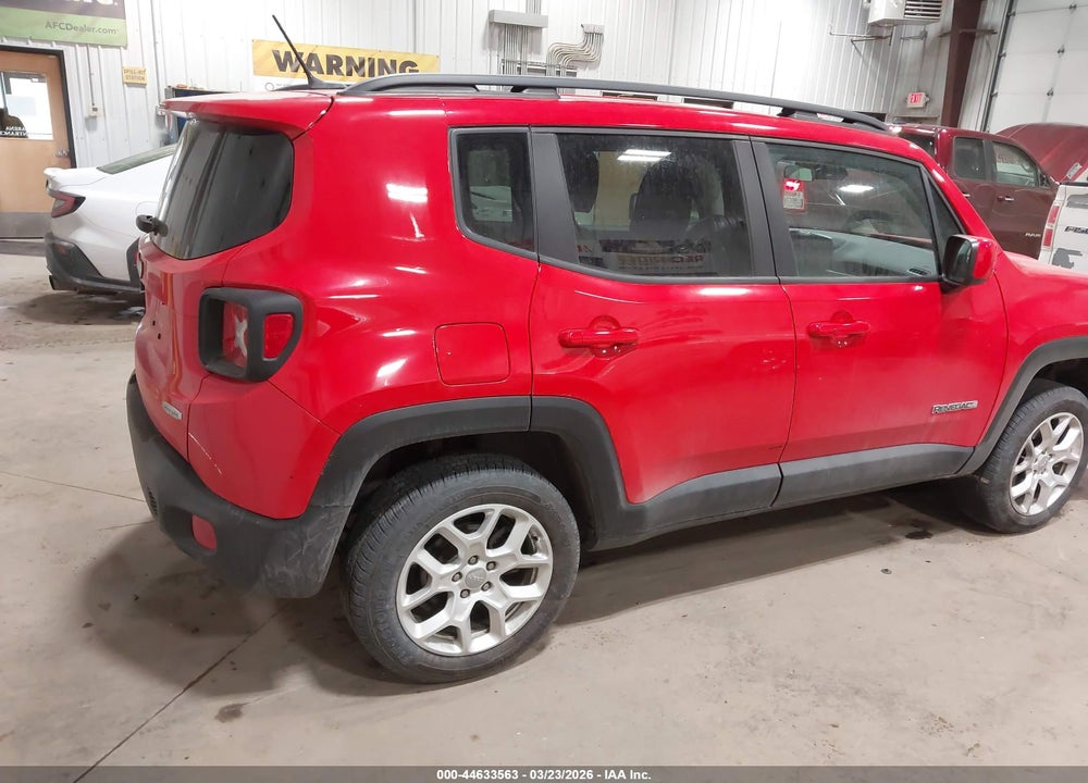 2016 JEEP RENEGADE LATITUDE VIN: ZACCJBBT3GPC53024