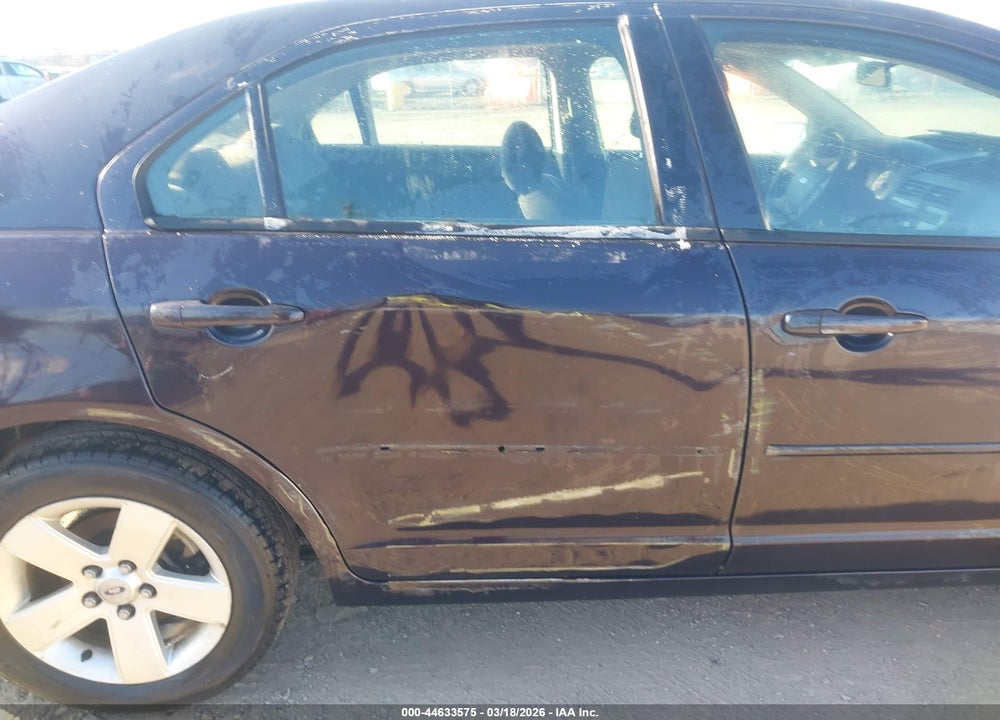 2007 FORD FUSION SE VIN: 3FAHP07107R233566