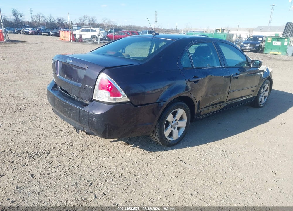 2007 FORD FUSION SE VIN: 3FAHP07107R233566