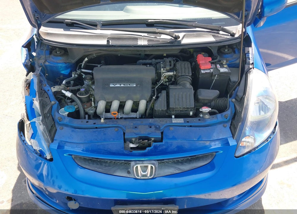 2008 HONDA FIT SPORT VIN: JHMGD38648S043736