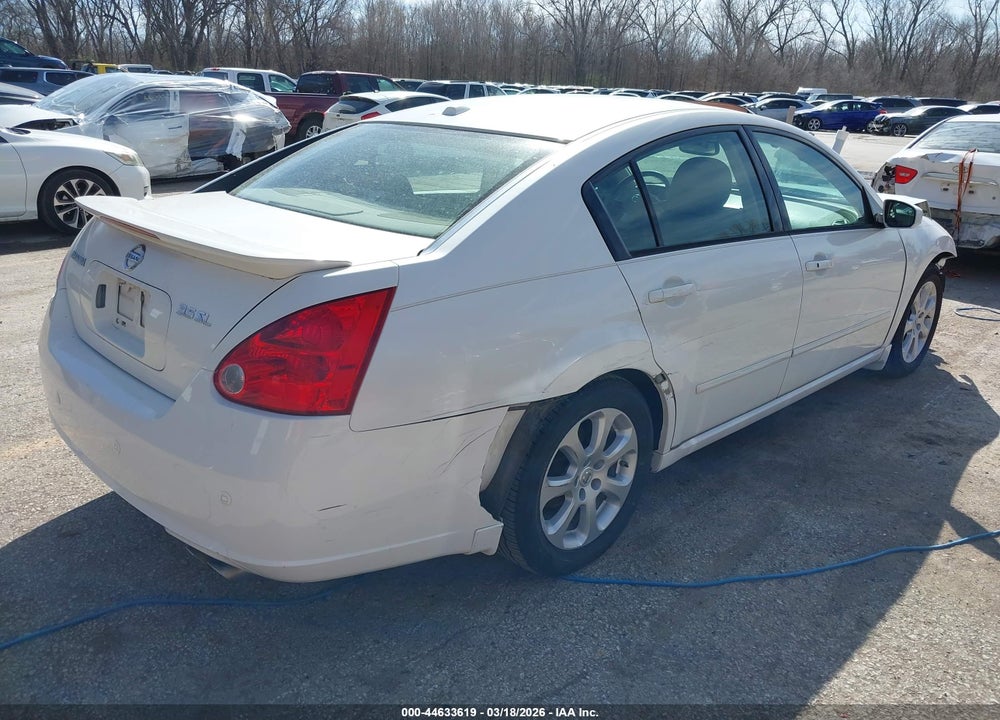 2008 NISSAN MAXIMA 3.5 SL VIN: 1N4BA41E38C811301