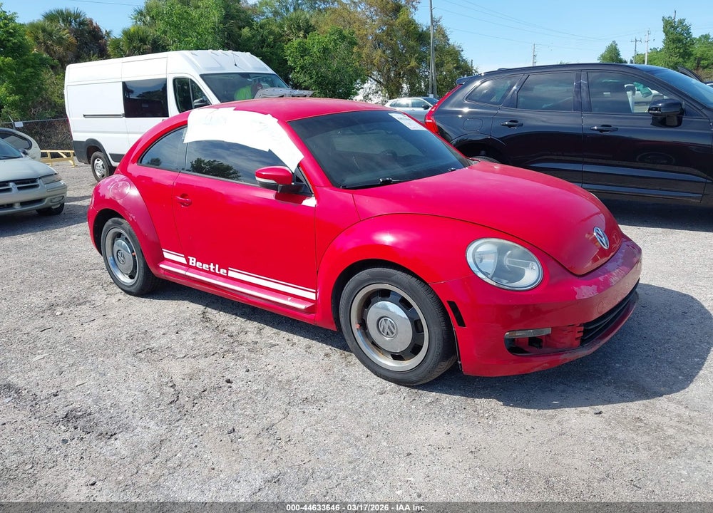 2012 VOLKSWAGEN BEETLE 2.5L VIN: 3VWJP7ATXCM661910