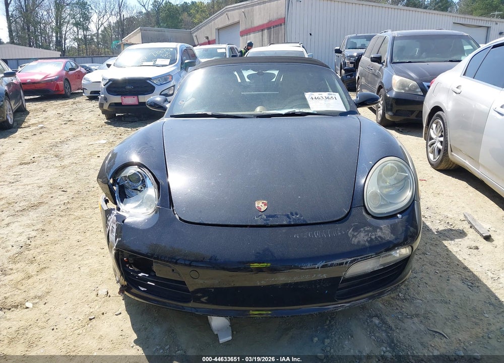 2006 PORSCHE BOXSTER VIN: WP0CA29816U710444