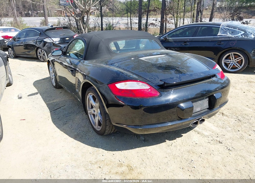 2006 PORSCHE BOXSTER VIN: WP0CA29816U710444